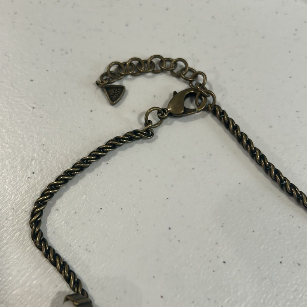 New Silpada KR Necklace with Swarovski Crystals & Genuine Moonstone - Picture 3 of 4